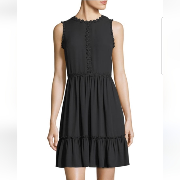 kate spade Dresses & Skirts - Kate spade Floral Lace Trim Mini Dress